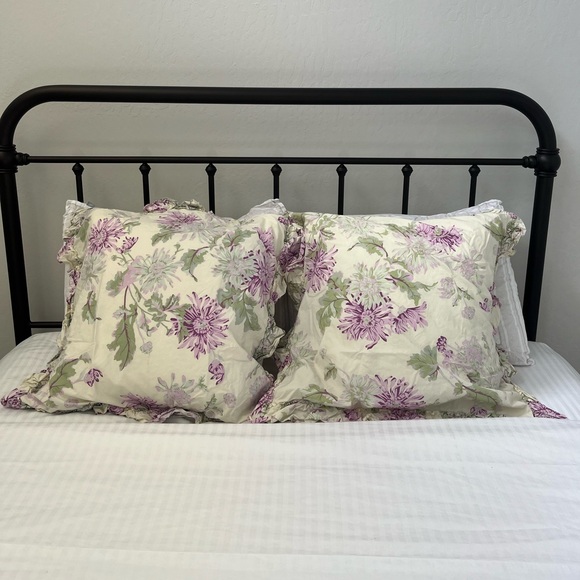 Anthropologie Queen Duvet & Euro Shams - Picture 4 of 10